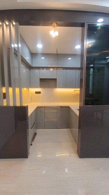 Kitchen in 3 BHK Builder Floor at Vasundhara Sector 3 – for Sale