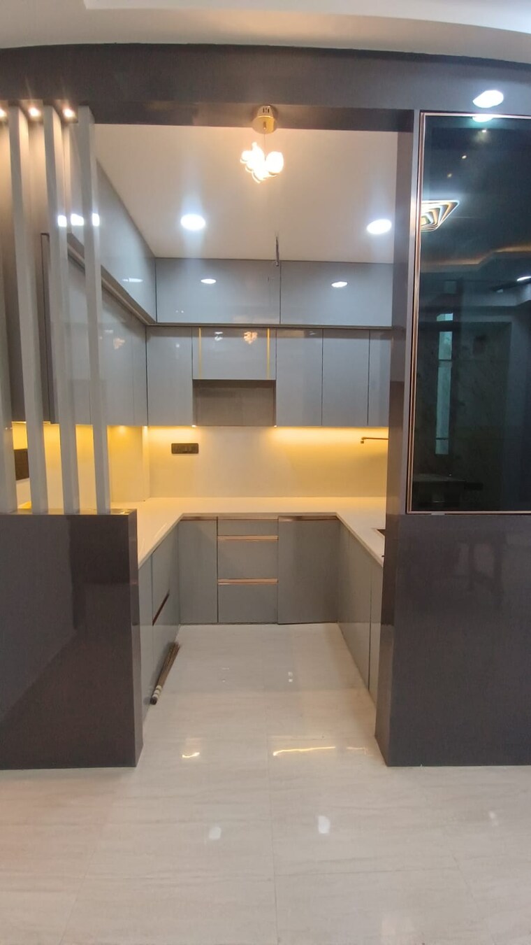 Kitchen, vasundhara sector 3 3 Bedroom 1300 Sq.Ft. Builder Floor In Vasundhara Sector 3 Ghaziabad 9453125