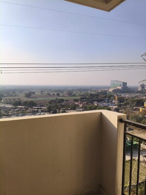 Balcony in 2 BHK Apartment at Pareena Om Apartments, Sector 112 – for Rent