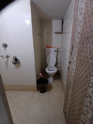 Bathroom in 1 RK Independent House at Kaikhali – for Rent