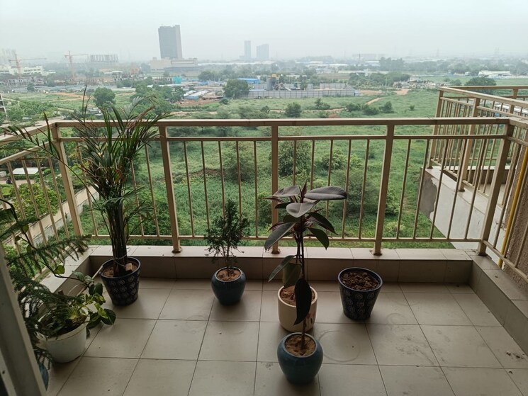 Balcony, emaar-palm-gardens 3 Bedroom 1900 Sq.Ft. Apartment In Sector 83 Gurgaon 9453214