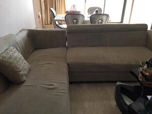 Living Room in 2 BHK Apartment at Brighton Tower, Andheri West – for Rent