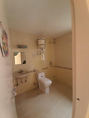 Bathroom in 3 BHK Apartment at The Arihant CGHS, Sector 56 – for Rent