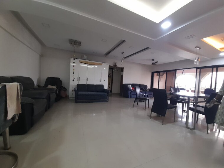 Living Room, moroccan-cooperative-housing-society 3 Bedroom 1400 Sq.Ft. Apartment In Goregaon East Mumbai 9453442