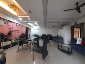 Living Room in 3 BHK Apartment at Moroccan Cooperative Housing Society, Goregaon East – for Sale