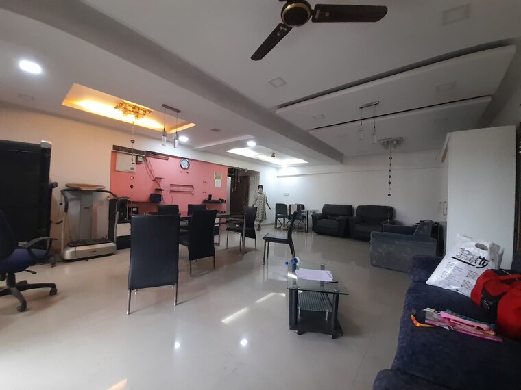 Living Room, moroccan-cooperative-housing-society 3 Bedroom 1400 Sq.Ft. Apartment In Goregaon East Mumbai 9453442