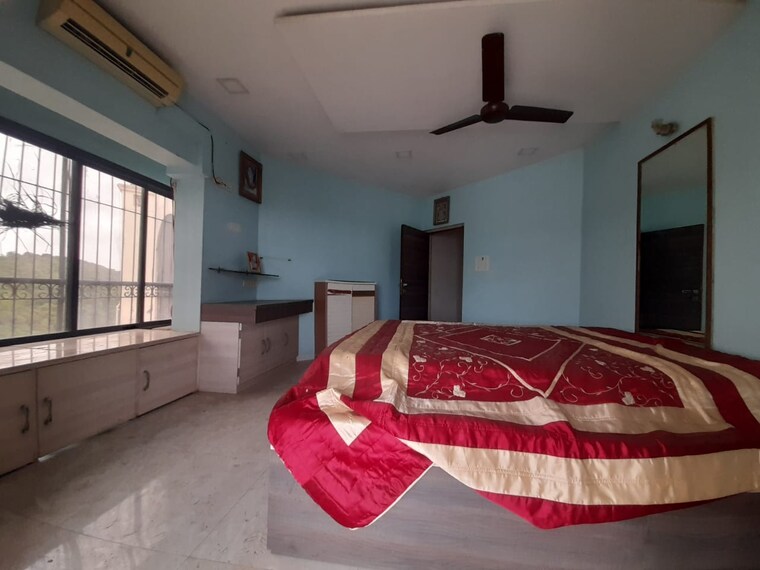Bedroom, moroccan-cooperative-housing-society 3 Bedroom 1400 Sq.Ft. Apartment In Goregaon East Mumbai 9453442