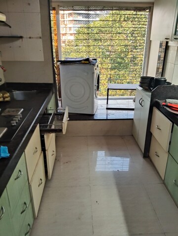 Kitchen in 3 BHK Apartment at Raheja Estate, Borivali East – for Rent