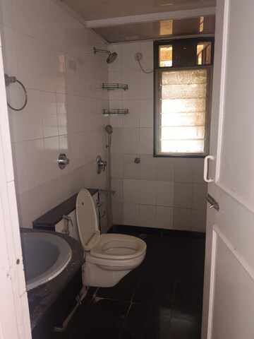 Bathroom in 3 BHK Apartment at Aster Tower, Goregaon East – for Rent