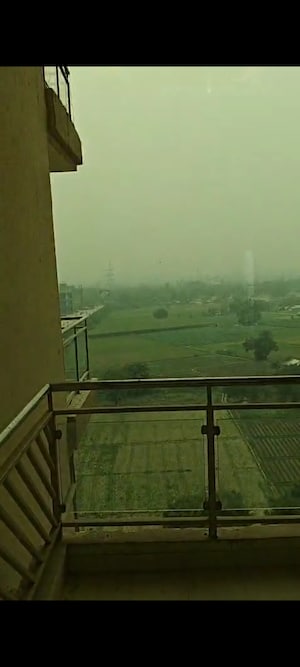 Balcony in 3 BHK Apartment at Gaur Saundaryam, Tech Zone 4 Greater Noida – for Rent