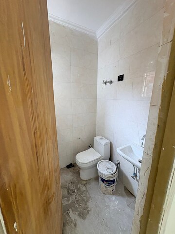 Bathroom in 1 BHK Builder Floor at Chattarpur – for Rent