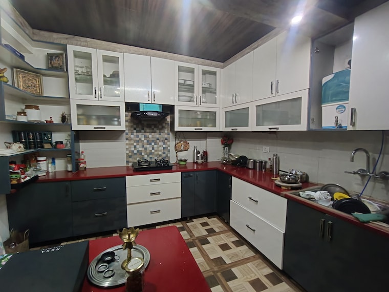 Kitchen, tulip-purple 1 Bedroom 400 Sq.Ft. Apartment In Sector 69 Gurgaon 9453675