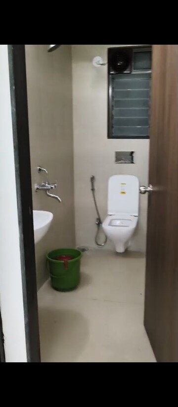 Bathroom in 1 BHK Apartment at Runwal My City, Dombivli East – for Rent