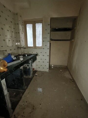 Kitchen in 1 BHK Apartment at Raghukul Society, Kalwa – for Rent