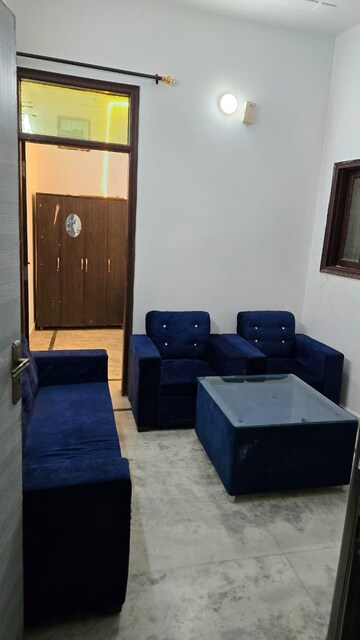 Living Room in 1.5 BHK Builder Floor at Saket – for Rent