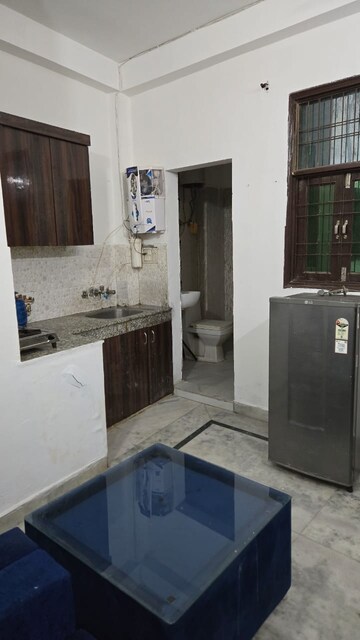 Kitchen in 1.5 BHK Builder Floor at Saket – for Rent