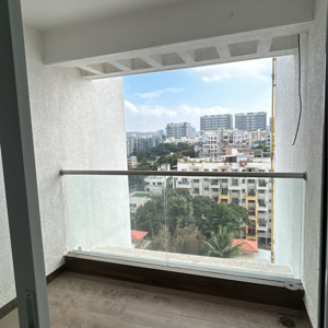 Balcony in 2 BHK Apartment at Utsav 51 Balewadi Residences, Dasar – for Sale