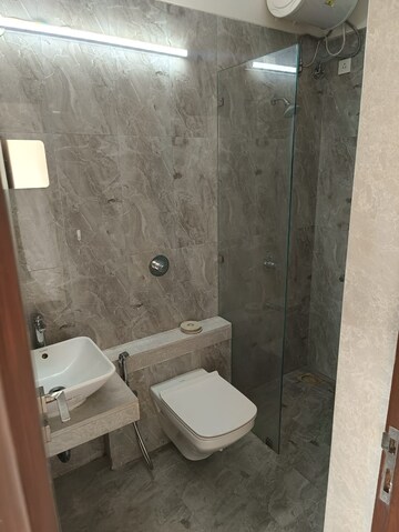 Bathroom in 2 BHK Apartment at Romell Aether, Goregaon East – for Rent