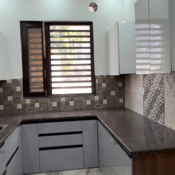 Kitchen in 3 BHK Builder Floor at Elegant Floors, Sector 42 – for Sale