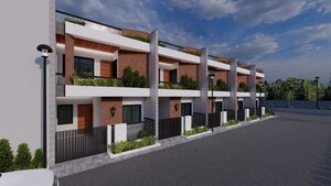 2 BHK Independent House – Exterior View View at Rau - for Sale