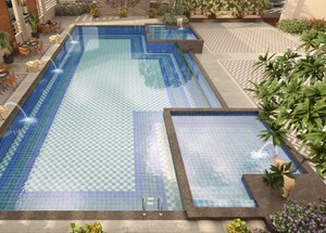 Swimming Pool in 4 BHK Apartment at Avighna One Avighna Park, Lower Parel – for Sale