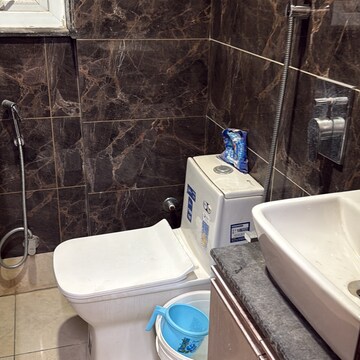 Bathroom in 1 RK Apartment at Mahindra Aura, Sector 110a – for Sale