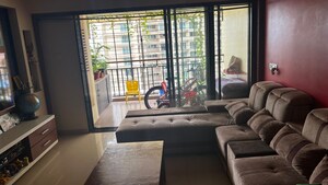 Living Room in 3 BHK Apartment at Lodha Paradise, Majiwada – for Sale