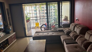 Living Room in 3 BHK Apartment at Lodha Paradise, Majiwada – for Sale
