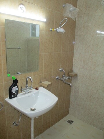 Bathroom in 1 BHK Apartment at UPAVP Ganga Yamuna And Hindon Enclave, Pratap Vihar – for Rent