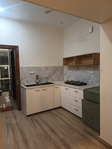 Kitchen in 1 RK Independent House at Sector 19 – for Rent