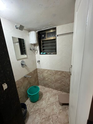 Bathroom in 1 BHK Apartment at Deep CHS Khopat, Khopat – for Sale