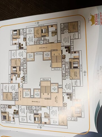 Floor Plan in 1 BHK Apartment at Kings My Homes, Chunabhatti – for Sale