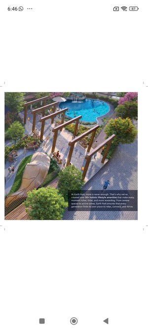 Swimming Pool in 1 BHK Apartment at Raunak City, Kalyan West – for Sale