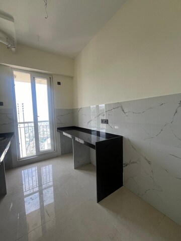 Kitchen in 3 BHK Apartment at Ruparel Palacio Phase 1, Kandivali West – for Rent