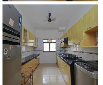 Kitchen in 3 BHK Apartment at Khar West – for Rent