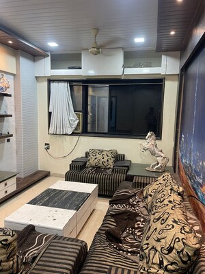 Living Room in 2 BHK Apartment at Ashar Residency, Pokhran Road No Two – for Rent