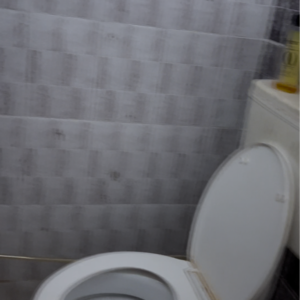 Bathroom in 3 BHK Apartment at Gomti Nagar – for Rent