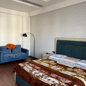 Bedroom in 4 BHK Builder Floor at Ansal API Esencia, Sector 67 – for Sale