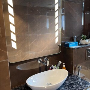 Bathroom in 4 BHK Builder Floor at Ansal API Esencia, Sector 67 – for Sale