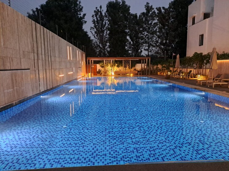 Swimming Pool, vessella-woods 4 Bedroom 4467 Sq.Ft. Villa In Serilingampally Hyderabad 9454212