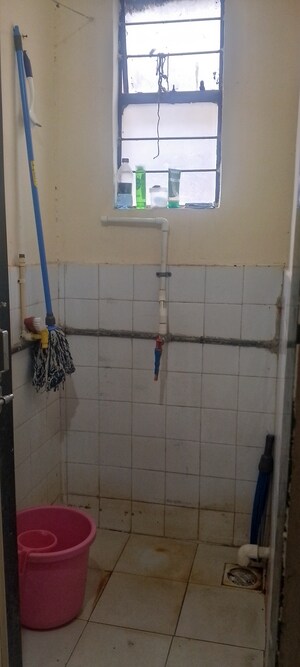 Bathroom in 1 BHK Apartment at Uma Apartment, Vadgaon Budruk – for Rent