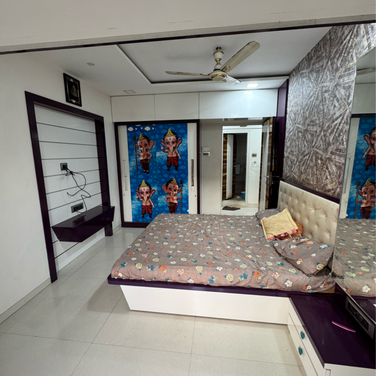 Bedroom, shanti-seven 2 Bedroom 1080 Sq.Ft. Apartment In Sector 7 Thane 9454220