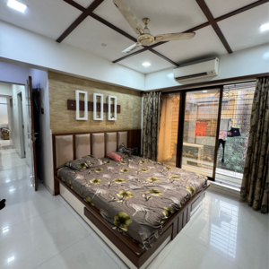 Bedroom in 2 BHK Apartment at Shanti Seven, Sector 7 – for Sale