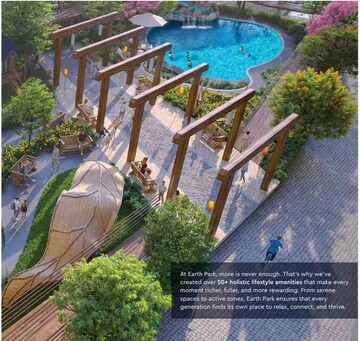 Swimming Pool in 1 BHK Apartment at Raunak City, Kalyan West – for Sale