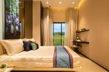 Bedroom in 2 BHK Apartment at Naman Habitat, Andheri West – for Rent