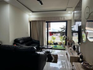 Living Room in 3 BHK Apartment at Duville Riverdale Residences, Kharadi – for Rent