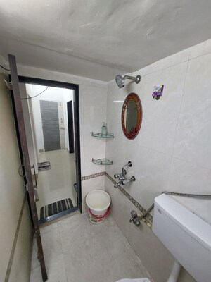 Bathroom in 2 BHK Apartment at Santacruz West – for Rent