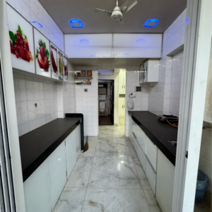 Kitchen in 2 BHK Apartment at Shanti Seven, Sector 7 – for Sale