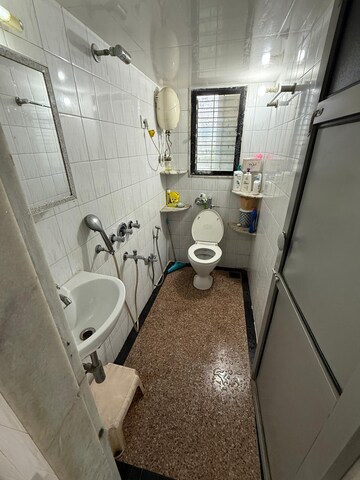 Bathroom in 1 BHK Apartment at Mayuresh Srishti, Bhandup West – for Sale