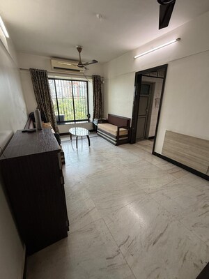 Living Room in 1 BHK Apartment at Mayuresh Srishti, Bhandup West – for Sale